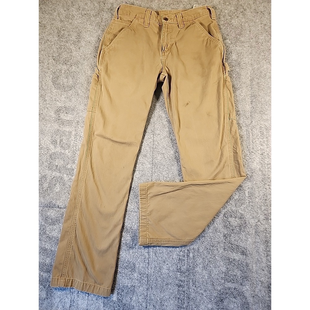 Carhartt Men's Carpenter Pants Size 30x32 Brown relaxed fit
